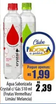 Proença Supermercados Água Saborizada Crystal c/ Gás oferta