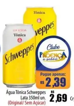 Proença Supermercados Água Tônica Schweppes oferta