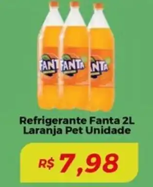 Mart Minas Refrigerante Fanta Laranja Pet Unidade oferta