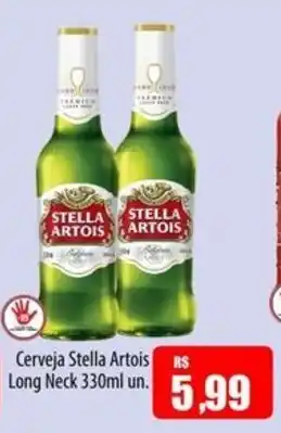 Proença Supermercados Cerveja Stella Artois Long Neck oferta