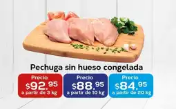 Super Aki Pechuga sin hueso congelada oferta