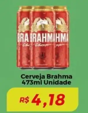 Mart Minas Cerveja Brahma  Unidade oferta