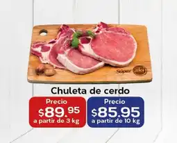 Super Aki Chuleta de cerdo oferta