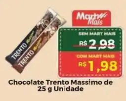 Mart Minas Chocolate Trento Massimo de Unidade oferta