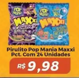 Mart Minas Pirulito Pop Mania Maxxi Pct. Com 24 Unidades oferta