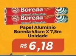 Mart Minas Papel Alumínio Boreda oferta