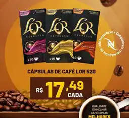 Rede Econômica de Supermercados Cápsulas de café lor oferta