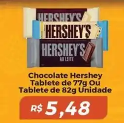 Mart Minas Chocolate Hershey Tablete  Ou Tablete  Unidade oferta