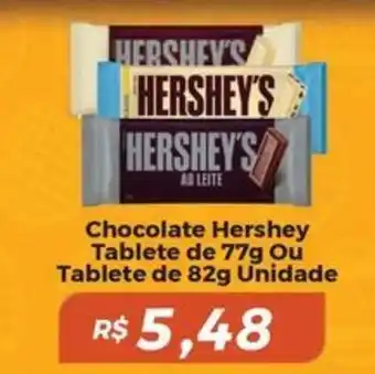 Mart Minas Chocolate Hershey Tablete  Ou Tablete  Unidade oferta