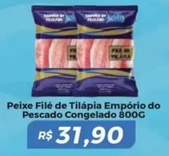 Mart Minas Peixe Filé de Tilápia Empório do Pescado Congelado oferta