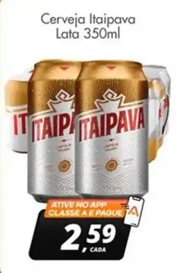 Delta Supermercados Cerveja Itaipava Lata oferta