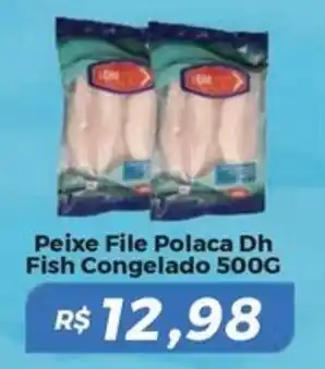 Mart Minas Peixe File Polaca Dh Fish Congelado oferta