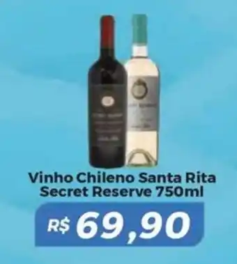 Mart Minas Vinho Chileno Santa Rita Secret Reserve oferta