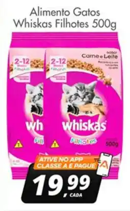 Delta Supermercados Alimento Gatos Whiskas Filhotes oferta