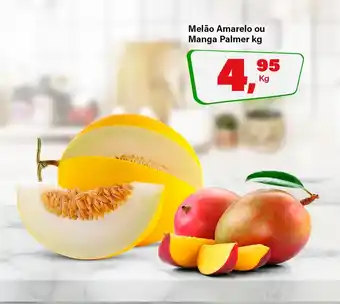 Rede Supermarket Melão Amarelo ou Manga Palmer oferta