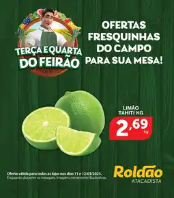 Roldão Limão tahiti oferta