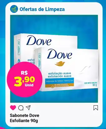 Comercial Esperança Sabonete Dove Esfoliante oferta