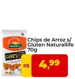 Tonin Superatacado Natural life - chips de arroz s/gluten oferta