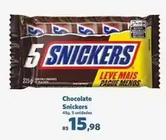 Sam's Club Snickers - chocolate oferta