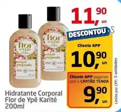 Tenda Atacado Flor de ypê - hidratante corporal oferta