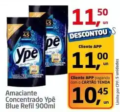 Tenda Atacado Ypê - amaciante concentrado blue refil oferta