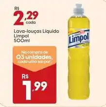 Supper Rissul Limpol - lava-louças líquido oferta