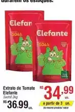 Fort Atacadista Elefante - extrato de tomate oferta