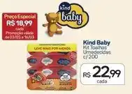 Drogal Kind baby - kit toalhas umedecidas oferta