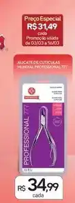 Drogal Mundial - alicate de cuticulas professional 777 oferta