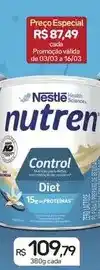 Drogal Nestlé - nutren control chocolate oferta