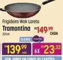 Muffato Tramontina - frigideira wok loreto oferta