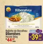 Muffato Riberalves - bolinho de bacalhau oferta