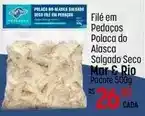 Muffato Polaca - filé em pedaços do alasca salgado seco oferta