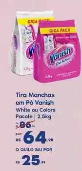 Sam's Club Vanish - tira manchas em pó oferta