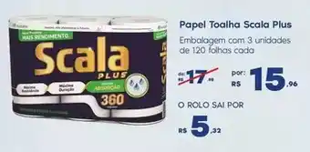 Sam's Club Scala - papel toalha oferta