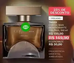 O Boticário O boticario - coffee man desodorante colônia oferta