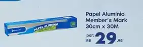 Sam's Club Rs - papel alumínio oferta