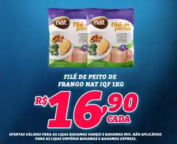 Bahamas Supermercados Filé de peito de frango nat iqf oferta