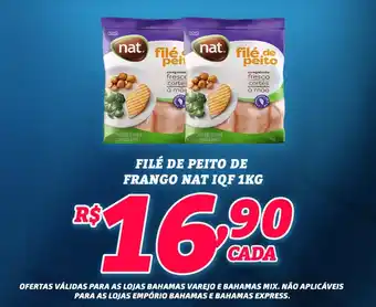 Bahamas Supermercados Filé de peito de frango nat iqf oferta