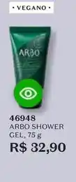 O Boticário Arbo - shower gel oferta