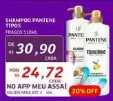 Assaí Atacadista Pantene - shampoo tipos oferta