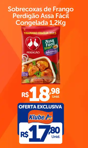 Atakarejo Sobrecoxas de Frango Perdigão Assa Fácil Congelada oferta