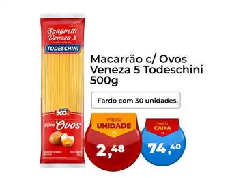 Tonin Superatacado Macarrão c/ Ovos Veneza 5 Todeschini oferta