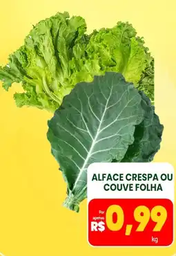 Vivendas Supermercados Alface crespa ou couve folha oferta