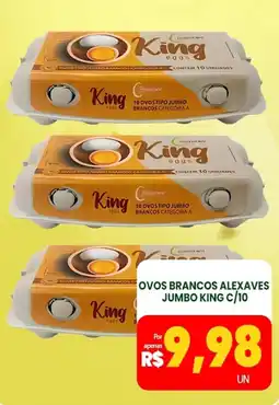 Vivendas Supermercados Ovos brancos alexaves jumbo king oferta