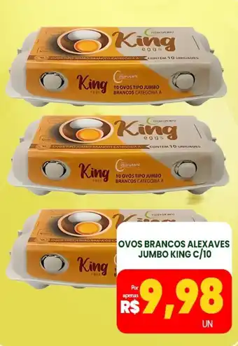 Vivendas Supermercados Ovos brancos alexaves jumbo king oferta