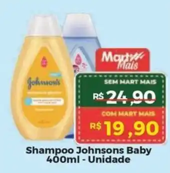 Mart Minas Shampoo Johnsons Baby  Unidade oferta