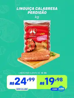 Prezunic Linguiça calabresa perdigão oferta