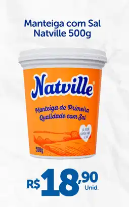 Atakarejo Manteiga com Sal Natville oferta