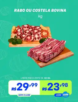 Prezunic Rabo ou costela bovina oferta